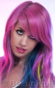 Special Effects Cupcake Pink, Manic Panic Electric Blue & Directions Electric Blue