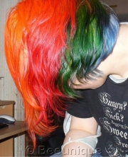 Special Effects Napalm, Nuclear Red, Iguana Green & Blue Haired Freak