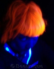 Special Effects Napalm Orange under UV  Light