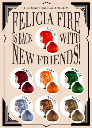 hermans hair dye new colours