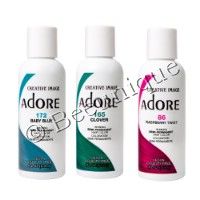 Adore Hair Dye Bottles